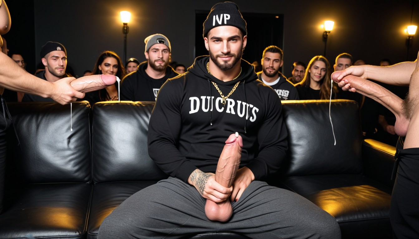 Pulling Down Sweatpants, Vip Escort, Vip Tops AI Gay Porn