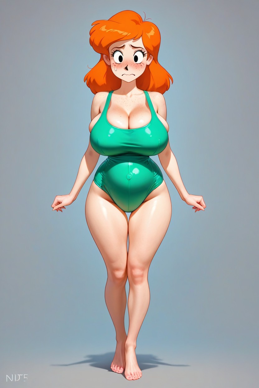 Pear Body, 25+, Extra Detail Hentai AI Porn