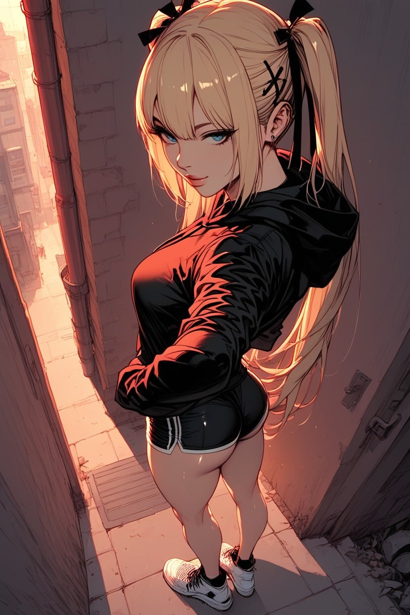 Hourglass Figure, Small Ass, Selfie Hentai AI Porn