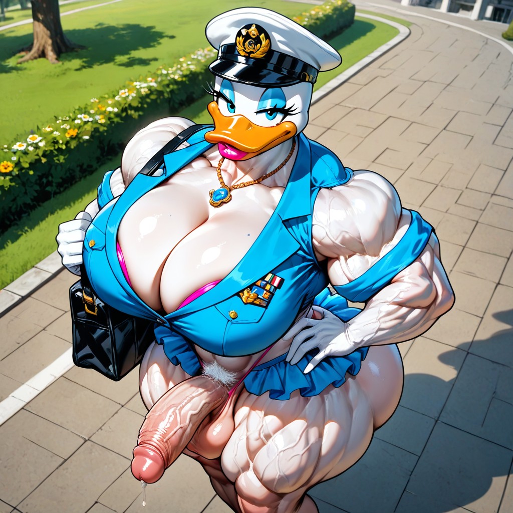 De Arriba A Abajo, Naval Officer, Hyper Huge Wide Hips Hentai IA