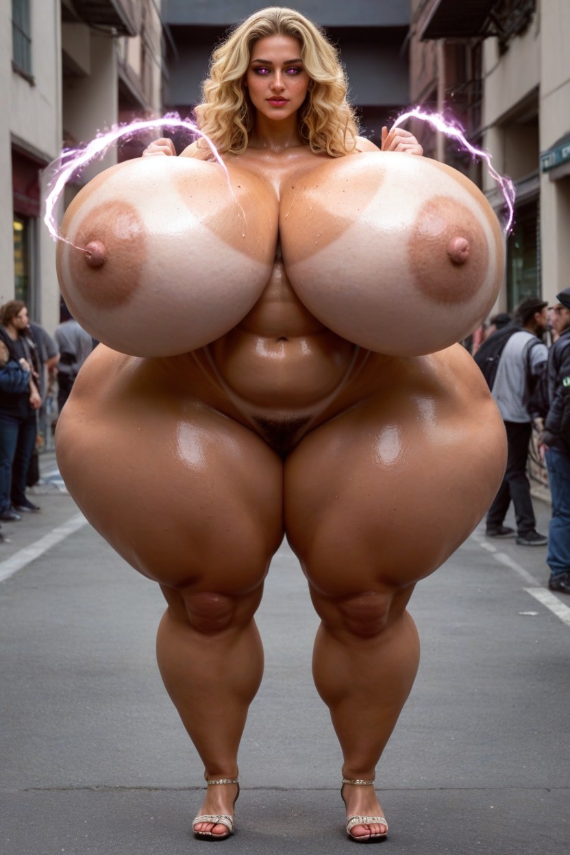 Hips Wider Than Shoulders, Hips Wider Than Chest, Hyper Ass Porno IA