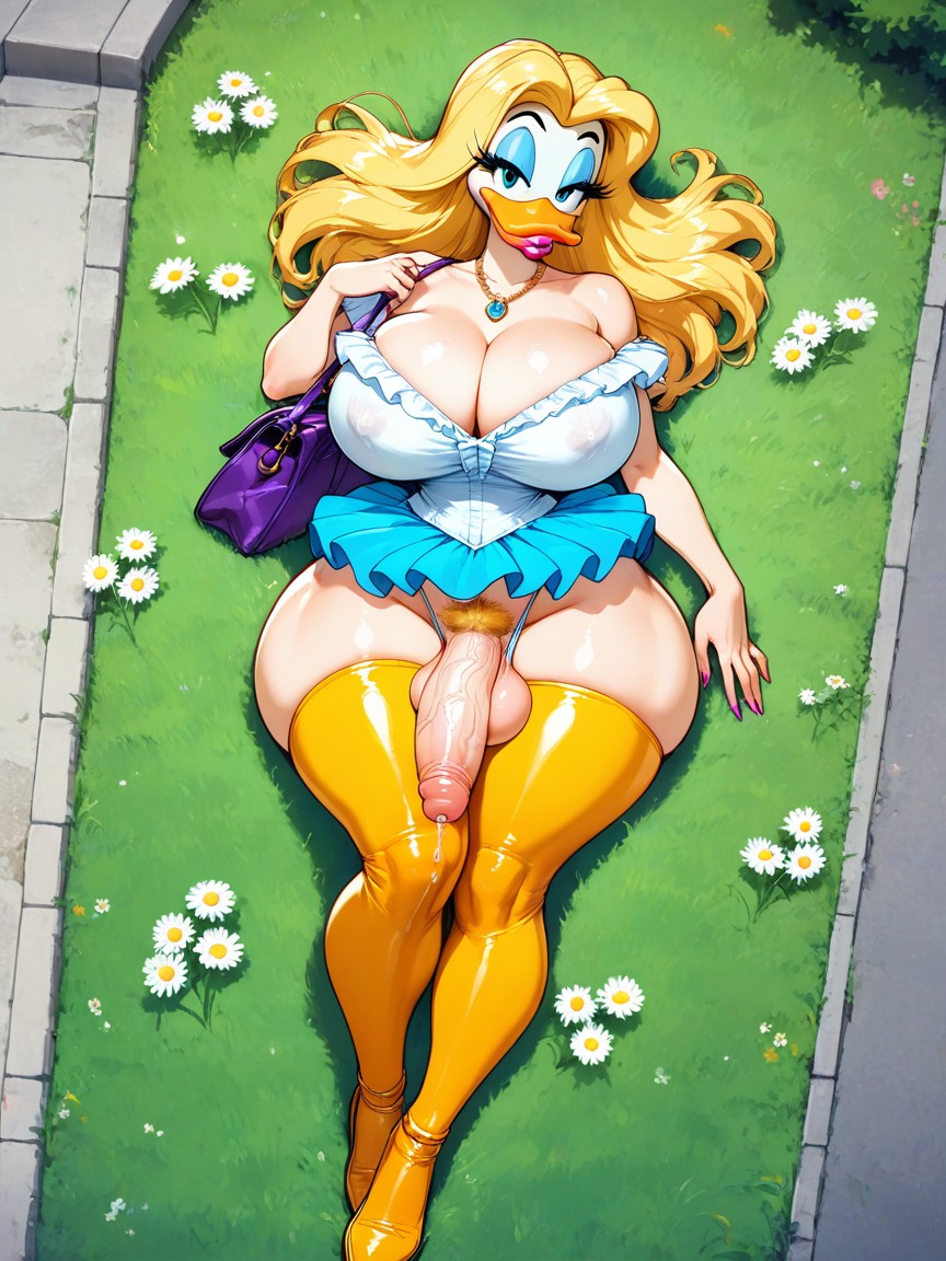 25+, Filled Lips, Daisy Duck Face Hentai IA