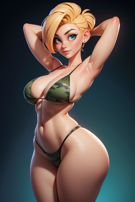 Rear View, 25+, Gi Joe Beautiful Gorgeous Face Hentai AI Porn