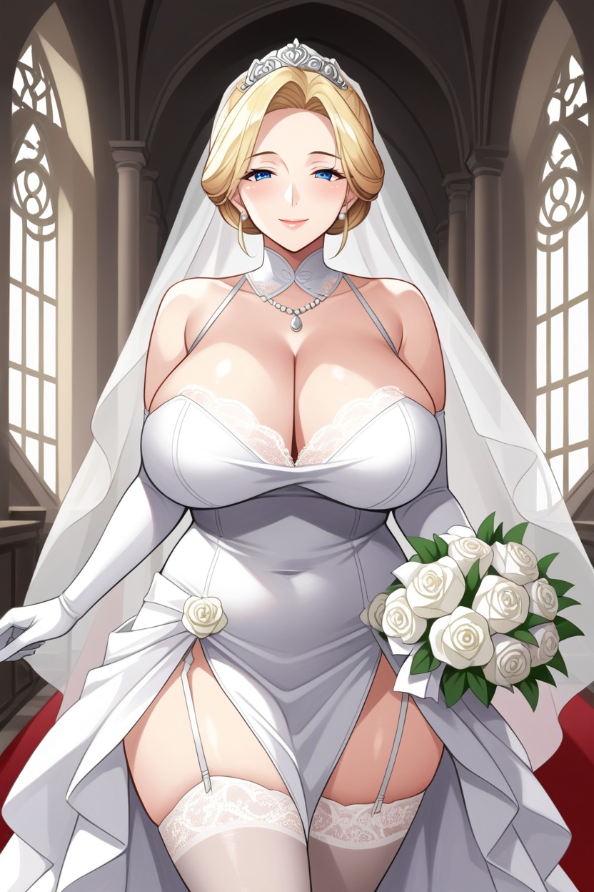 Massive Ass, Looking Eye Level, Fully Clothed Hentai AI Porn