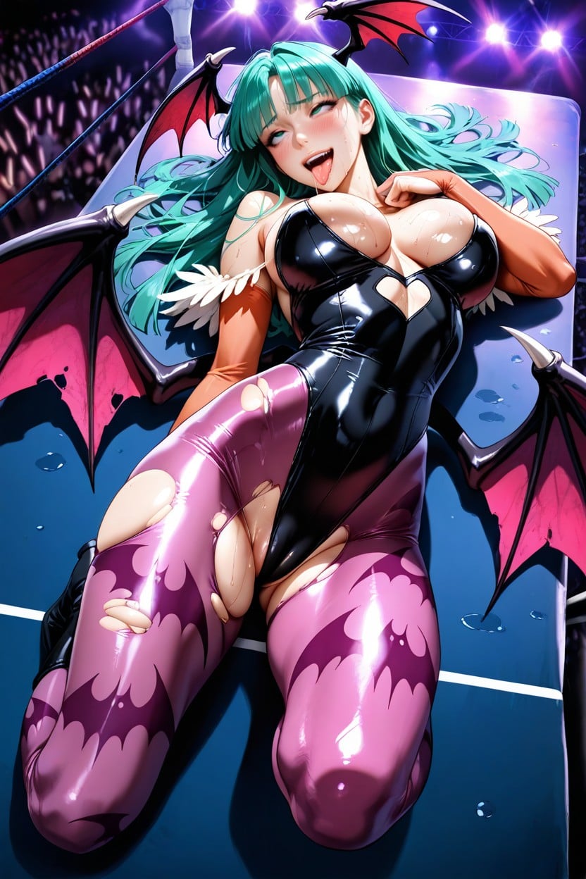 Reflective Shiny Skin, Arched Back, Steam Hentai AI Porn