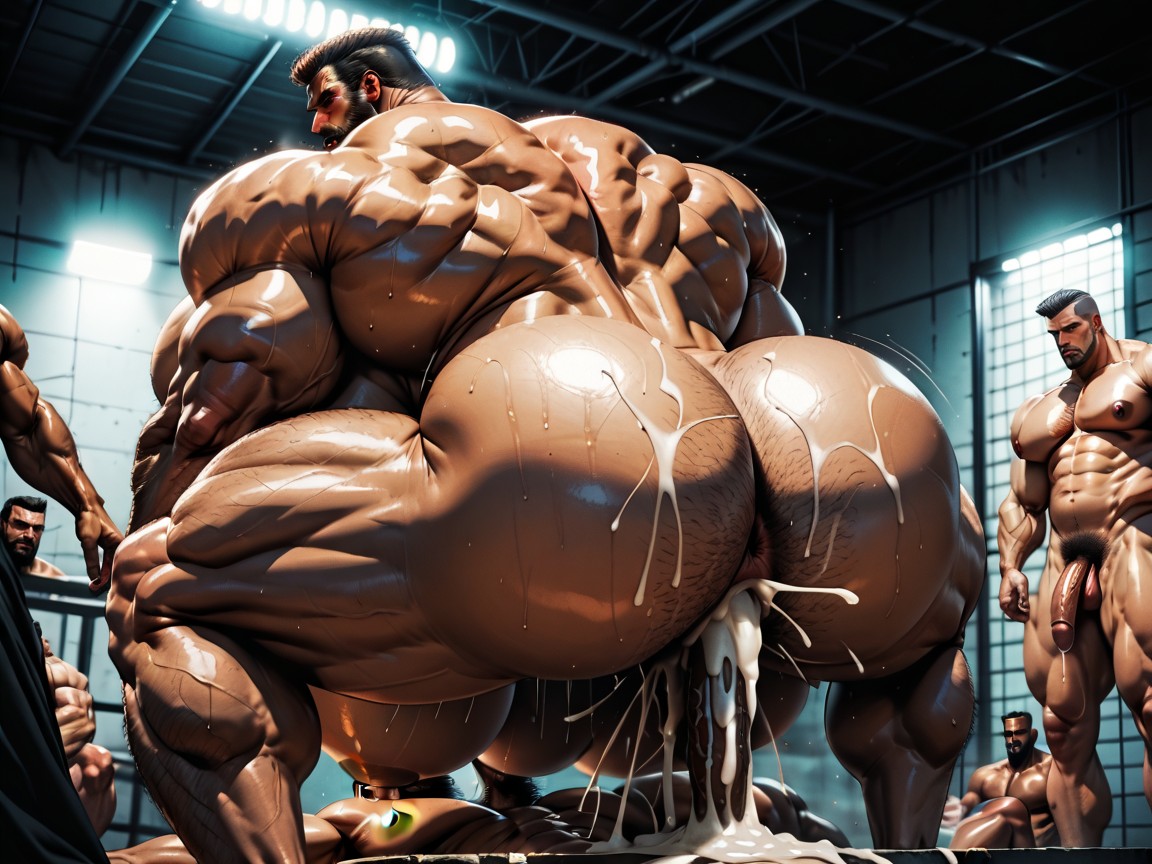 Big Pecs, Hyper Bulky, Harén Porno IA