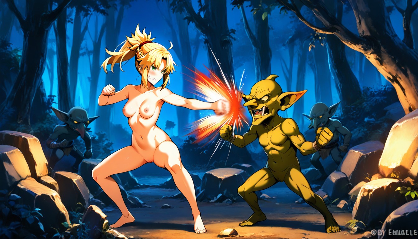 Cave, Detailed Eyes, 2 People Hentai AI Porn