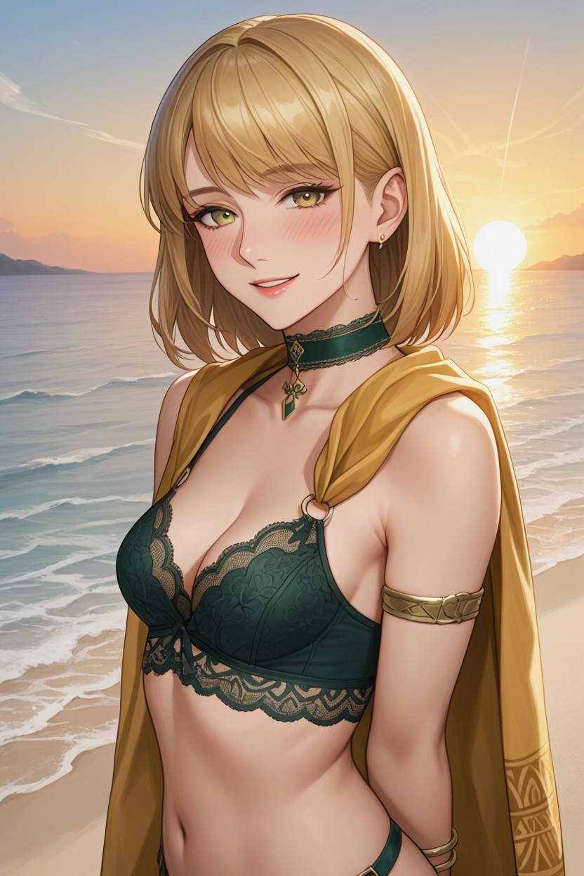 Belly Bracelet, Skinny, Top Down View AI Porn