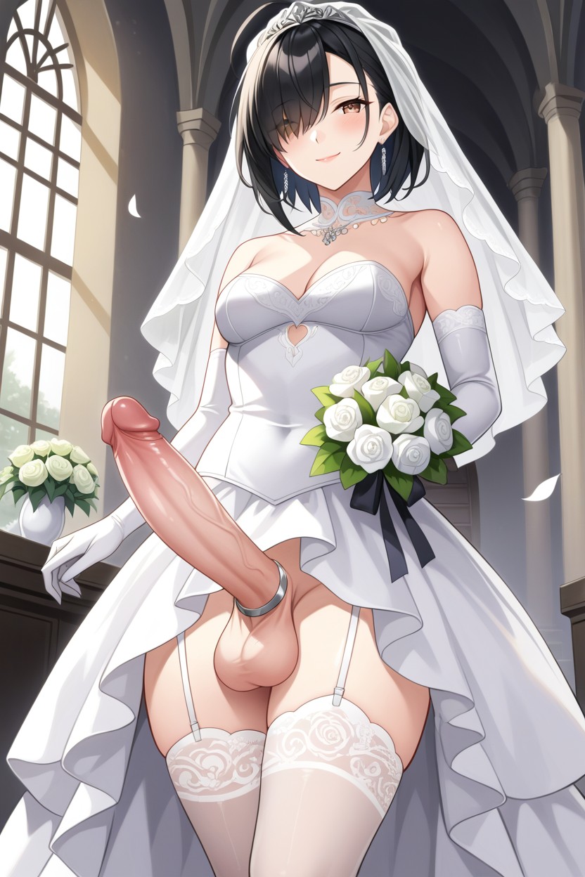 Fully Clothed, Facing Viewer, Chapel Hentai AI Porn
