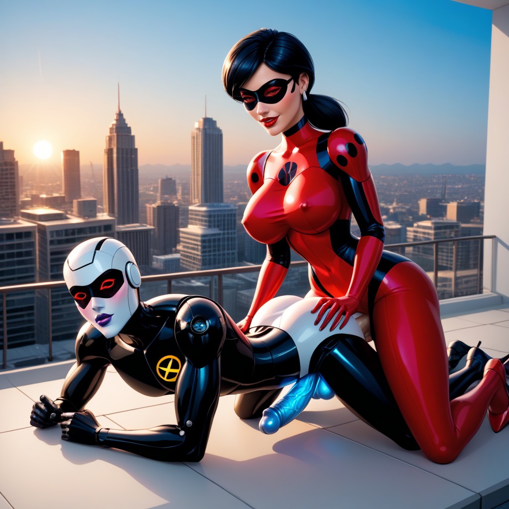 Futa Fucks Male, Submale, Total Domination Shemale AI Porn