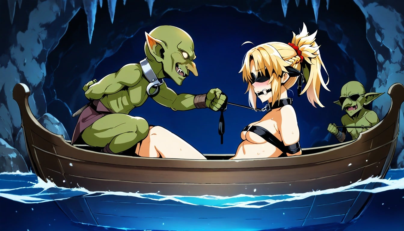 Female Mordred Pendragon From Fate Grand Order, 25+, Only One Goblin Hentai AI Porn