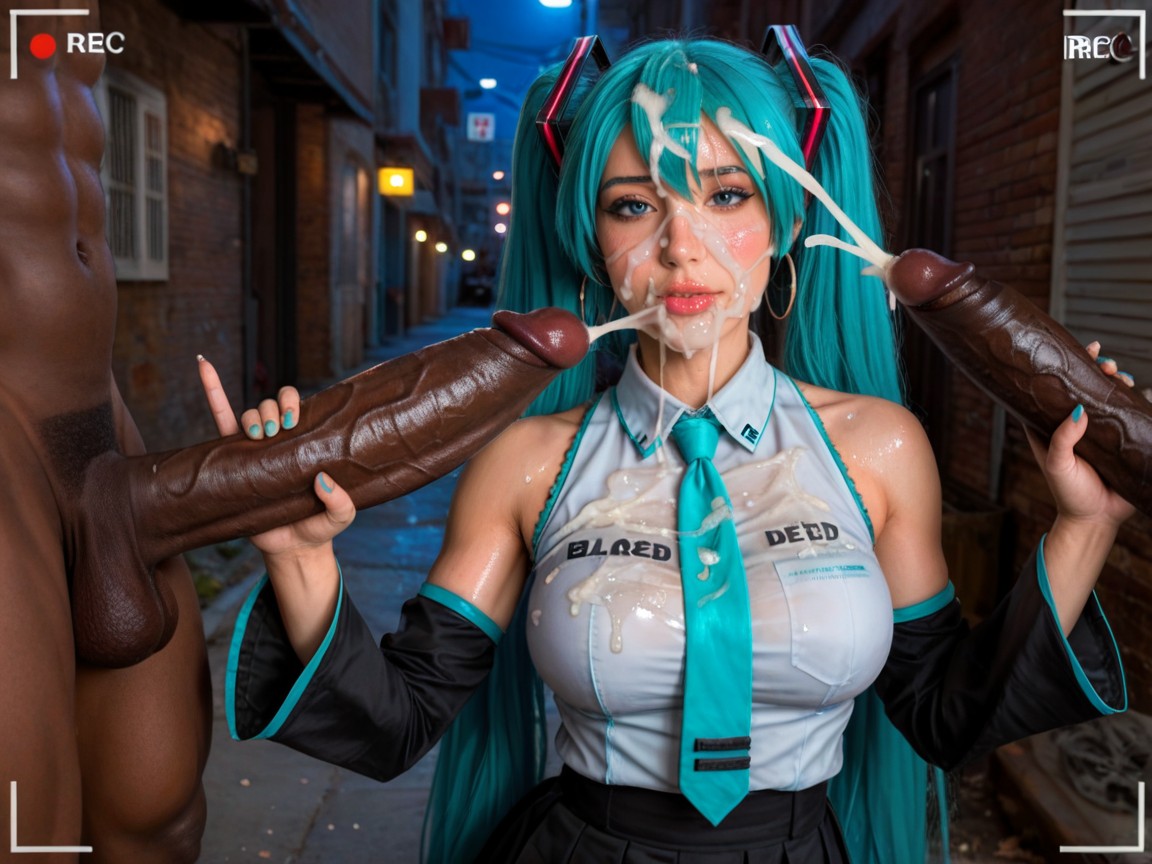 Hatsune Miku Clothes, Deep Eye Shadowing, Creampie Porno IA