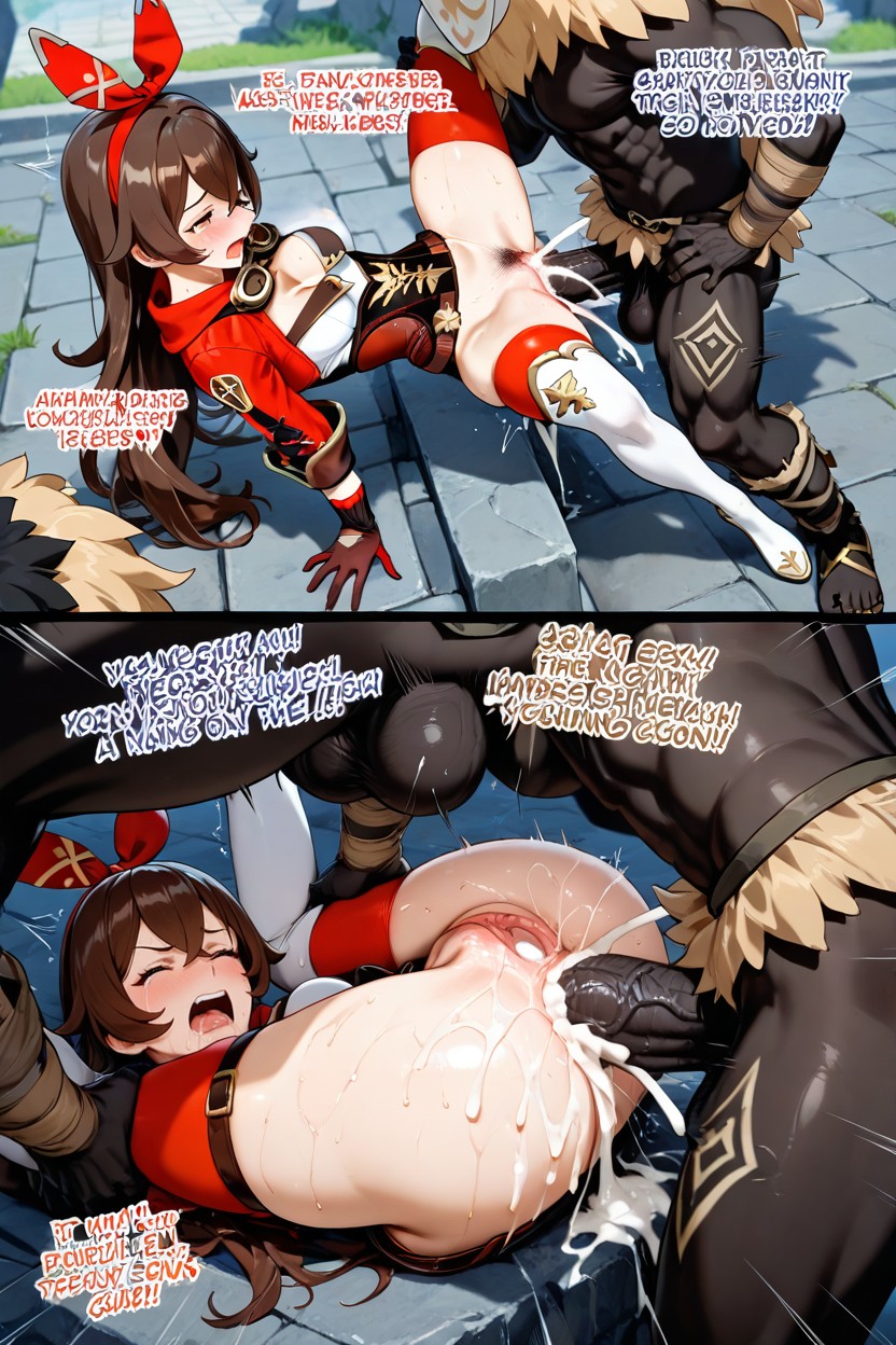 Extreme Sweating, Angry Face, Gigantic Hentai AI Porn