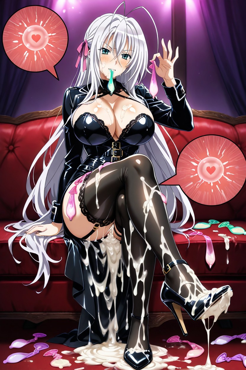 Style Anime, Footjob, Used Condom Hentai AI Porn