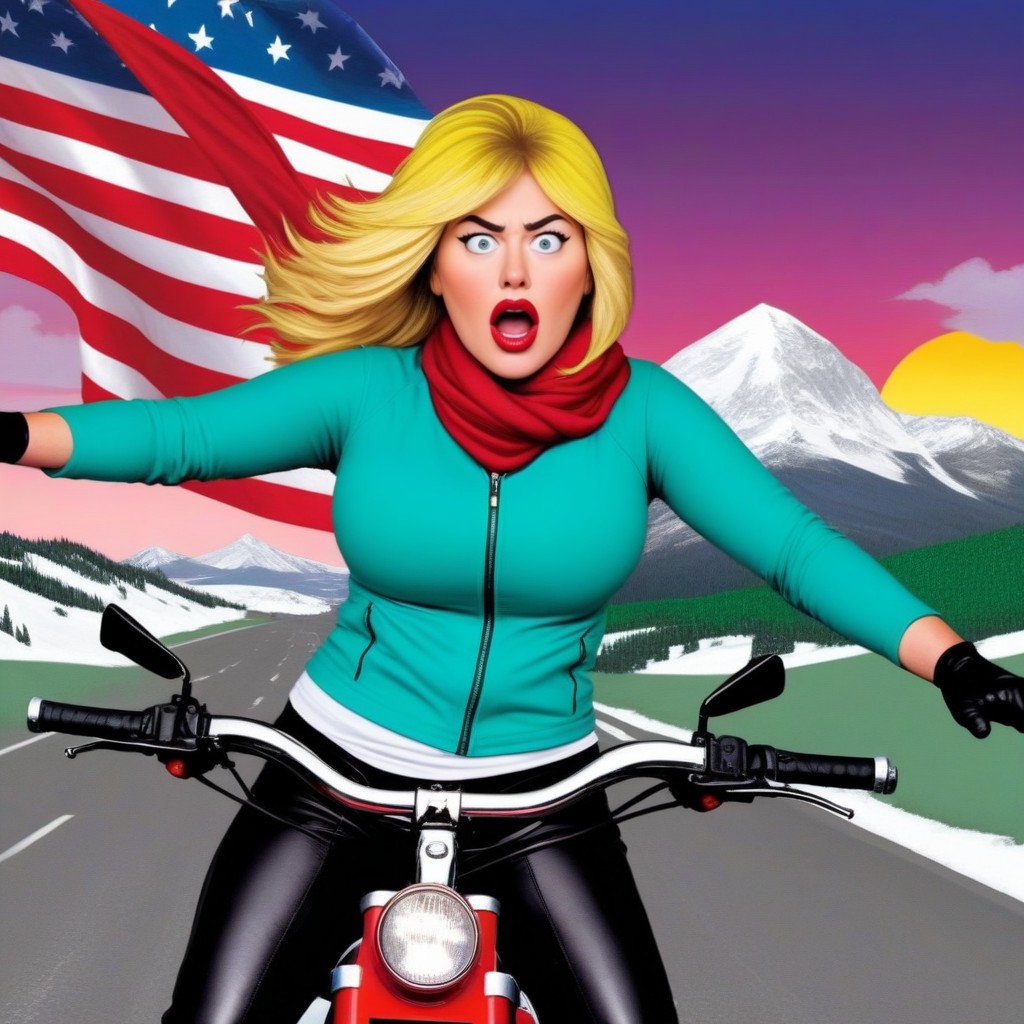 South Park Comic Art Style, 25+, Comic About Mountain Road AI Porn