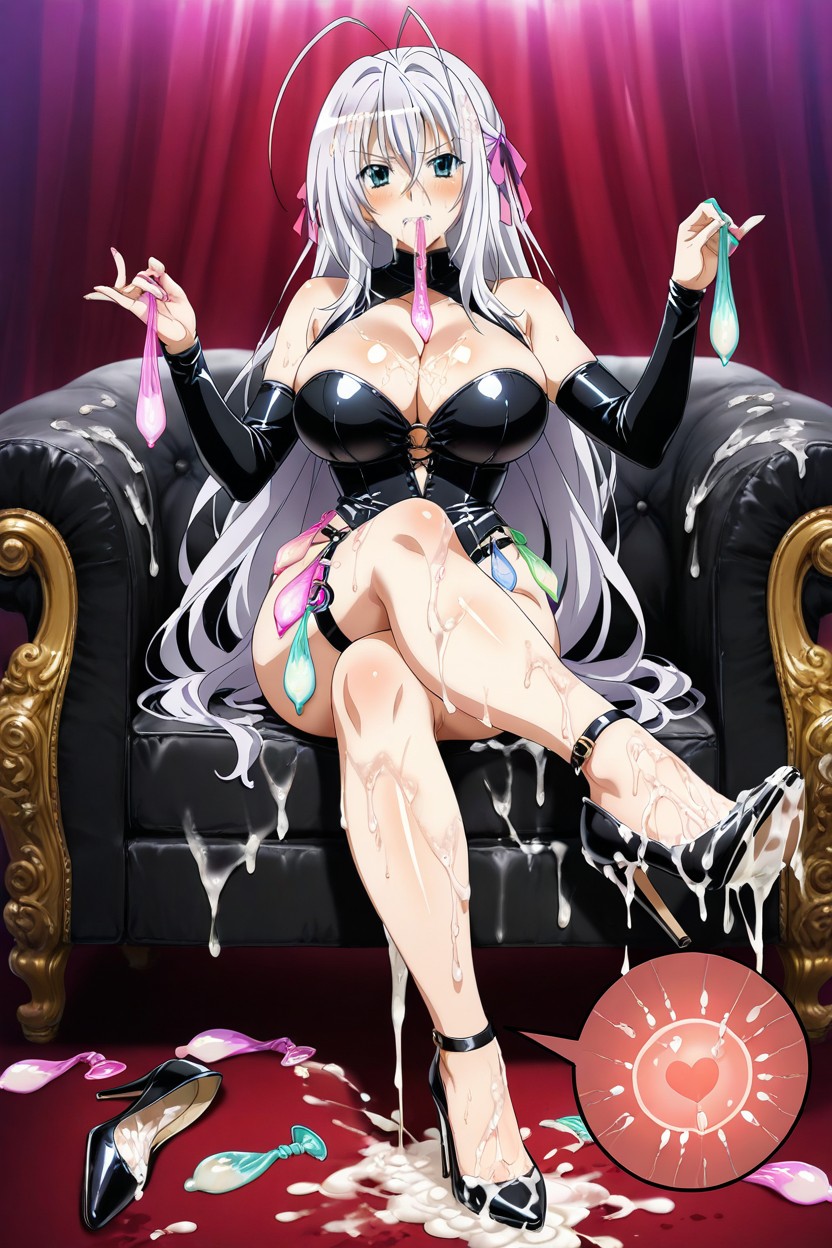 Foot Inside Semen Soaked High Heels, Medium Ass, Cum On Penis Hentai AI Porn