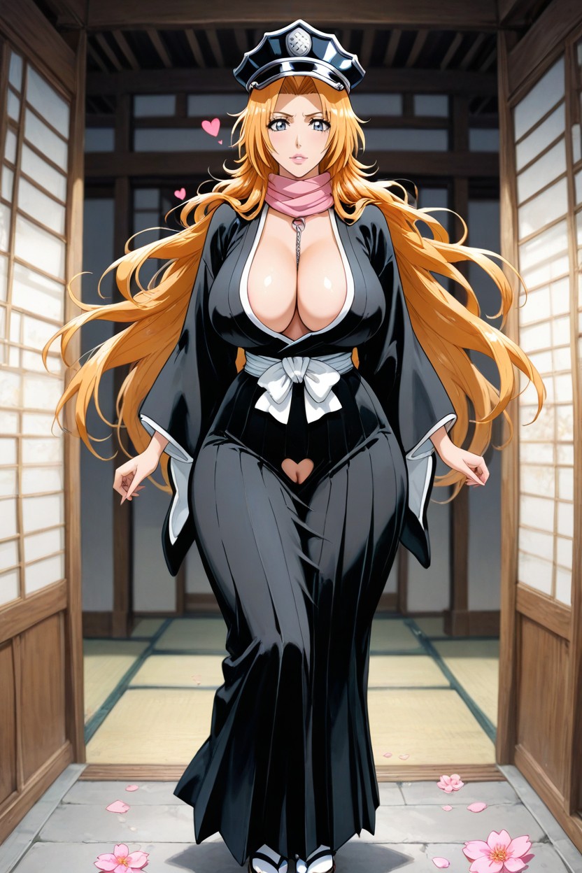 Very Long Hair, Layered Bangs, Highly Detailed Face AI Porn
