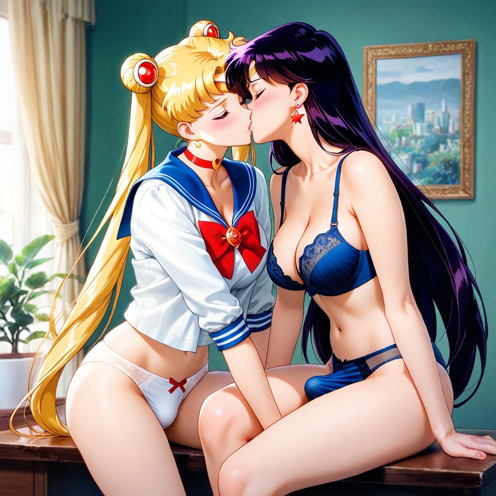 Undressing Each Other, Passionately Hugging, 30+ Hentai AI Porn
