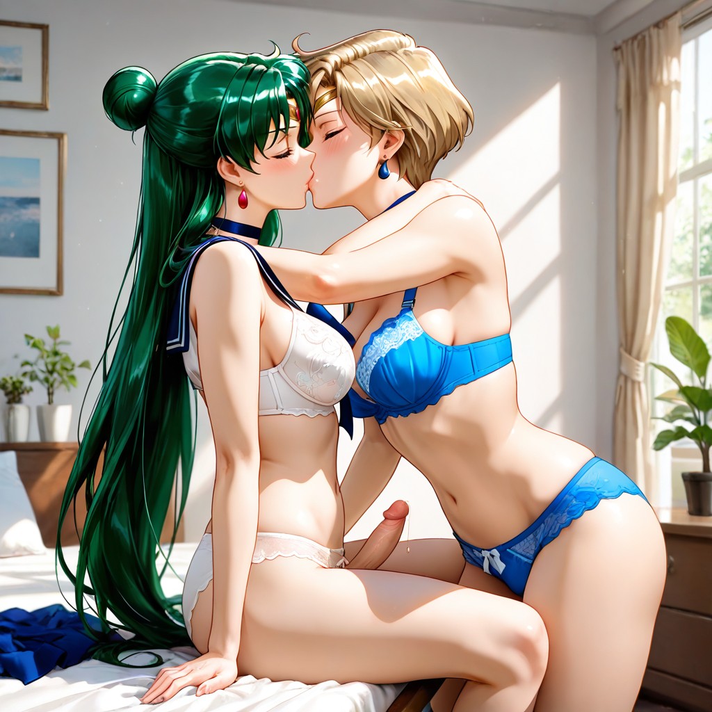 Prude Underwear, 30+, Full Erection Hentai AI Porn