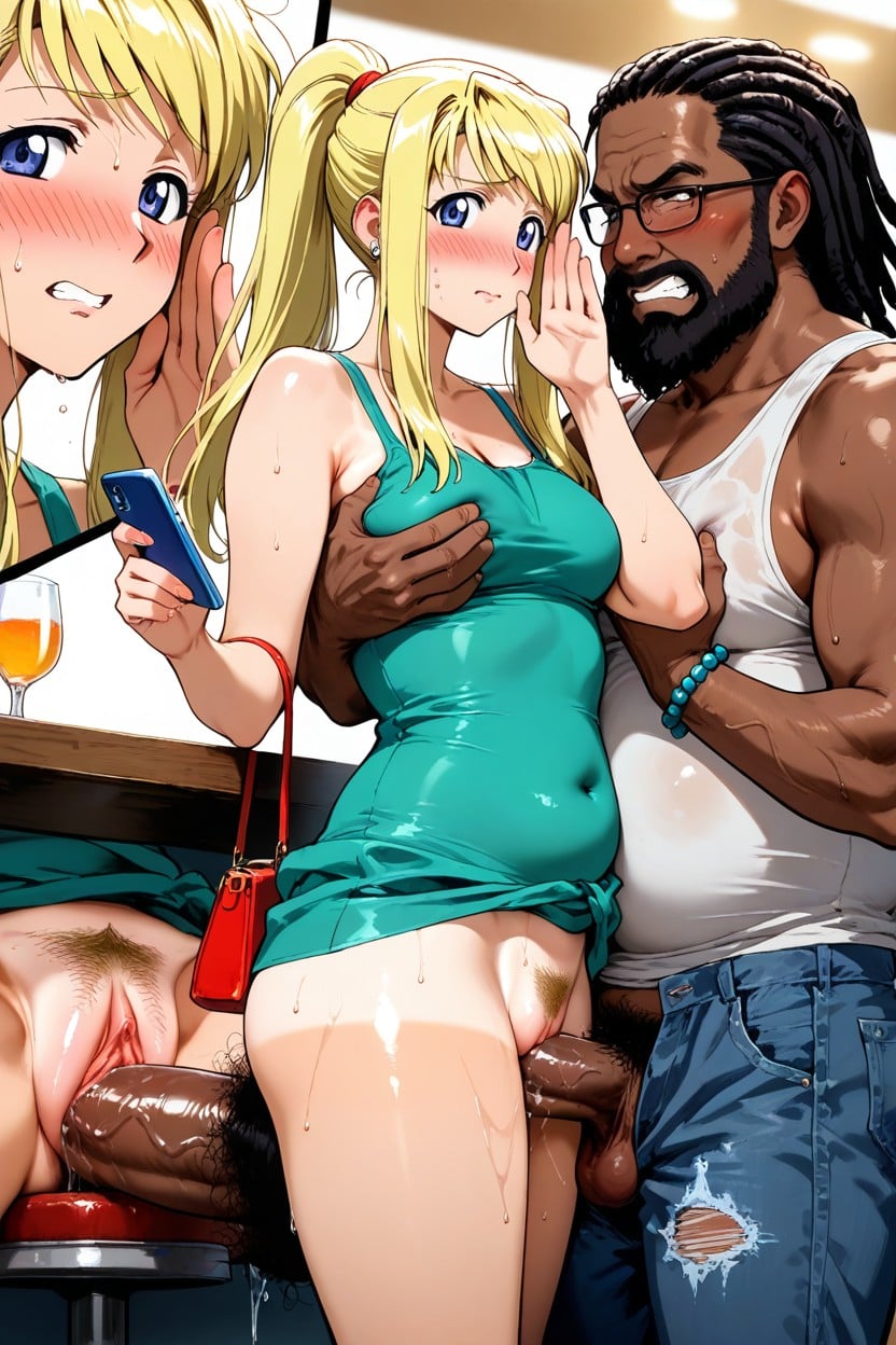 Low Angle, 25+, Tan Lines AI Porn