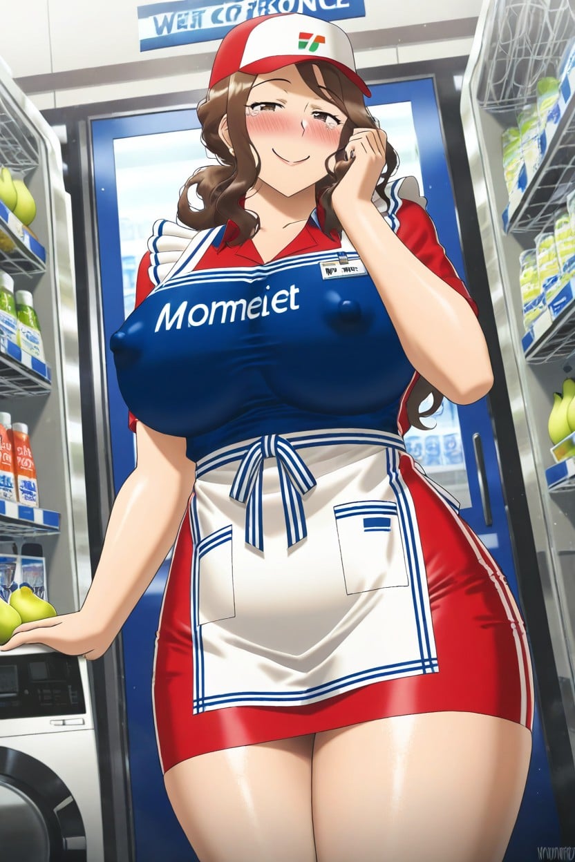 Touching Face, High, Milf Hentai AI Porn