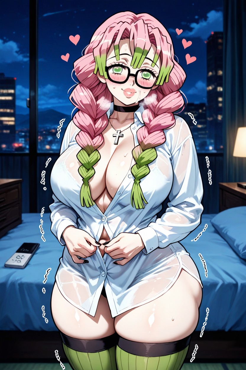 Love Hearts, Tight Clothes, Six Pack Hentai AI Porn