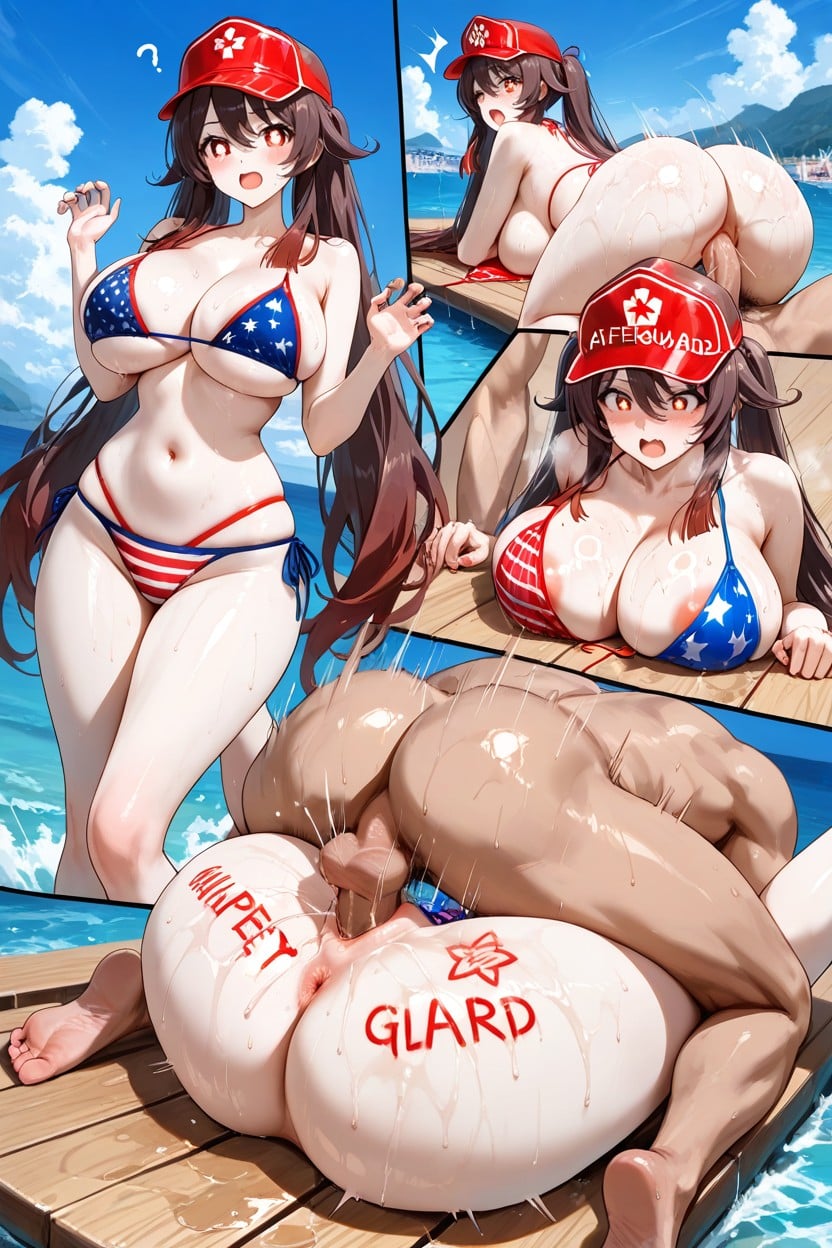 Wide Hip, Rounded Ass, Steam Hentai AI Porn