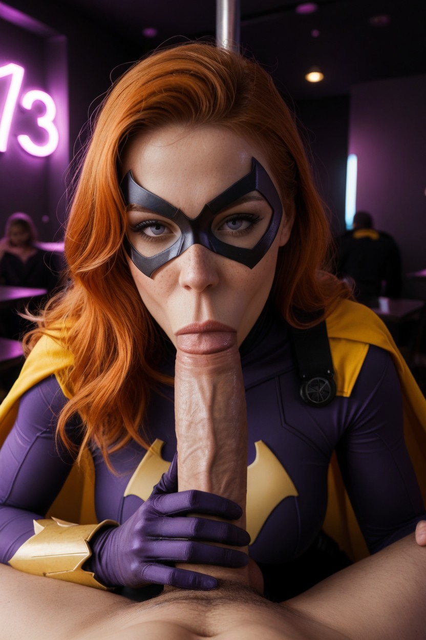 Strip Club, Medium Breast, Dark Room AI Porn