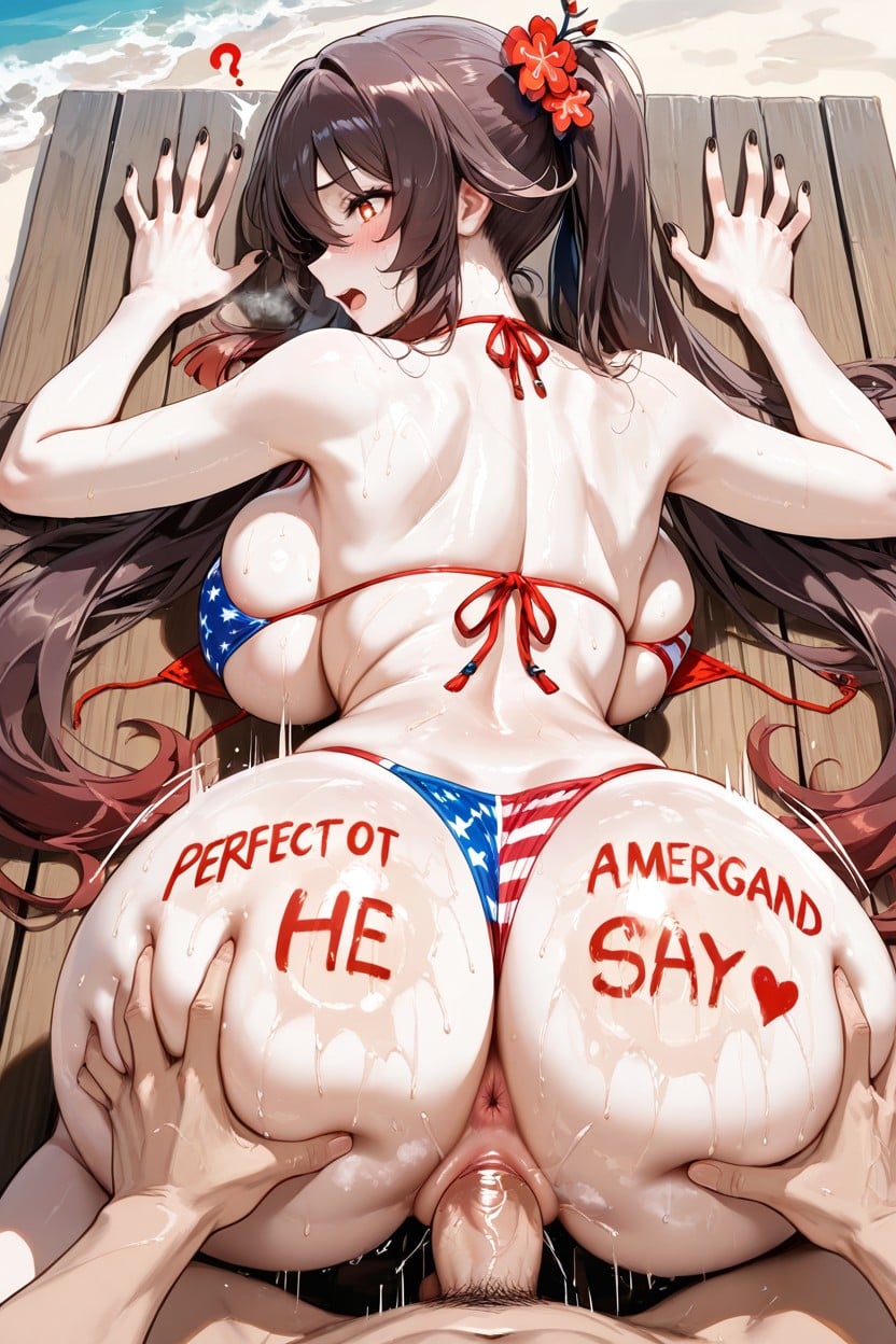 Wide Hip, Steam, White Skin Hentai AI Porn