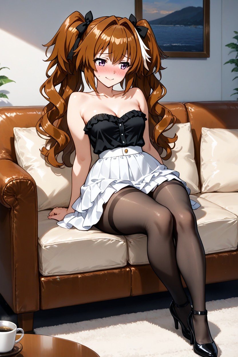 Strapless, Rounded Ass, 25+ AI Porn