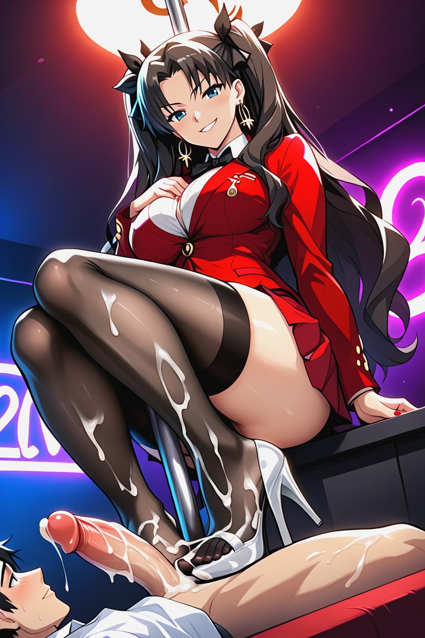 Cum On Legs, 25+, Stomping Cock Hentai IA