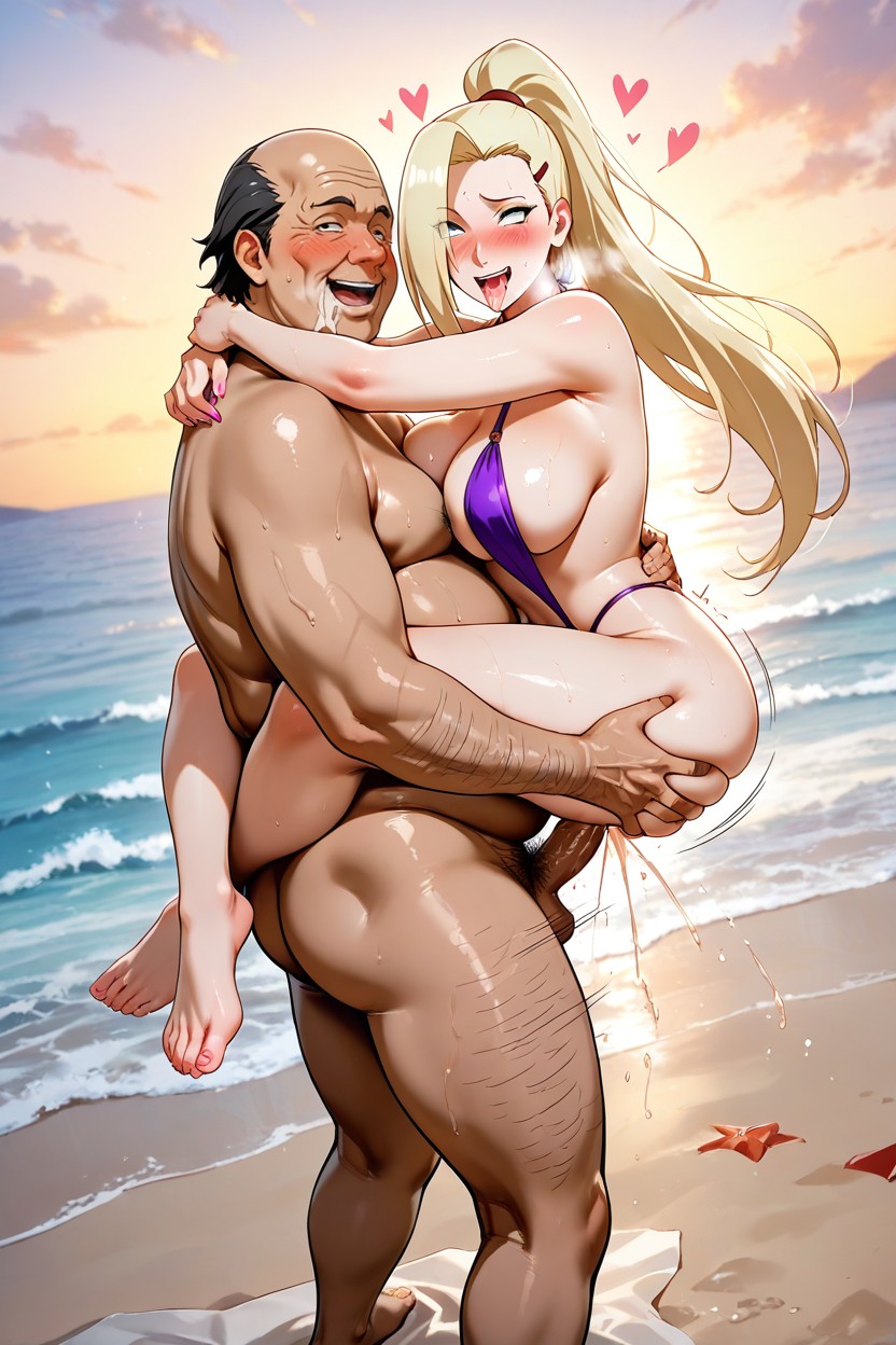 Ahegao, Alone, Looking At Viewer Hentai IA