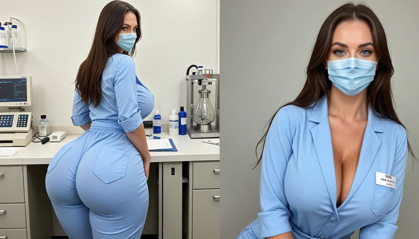 Lean Body, Fat Ass, Dentins AI Porn