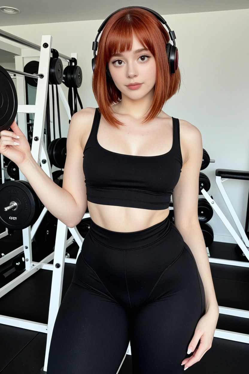 Black Eyes, Muy Corto, Lean Body Porno IA