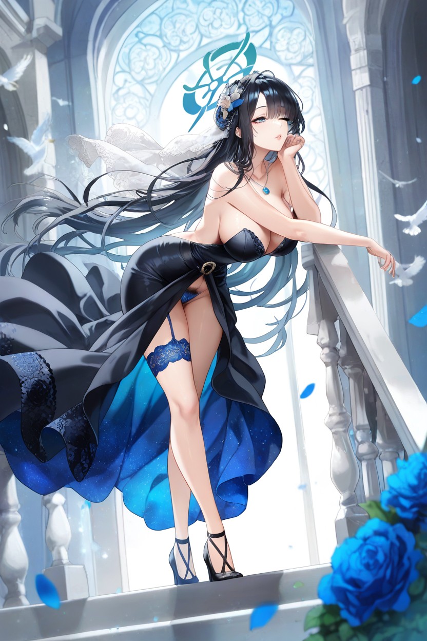 Blessed, Blue Eyes, Morning ヘンタイAIポルノ