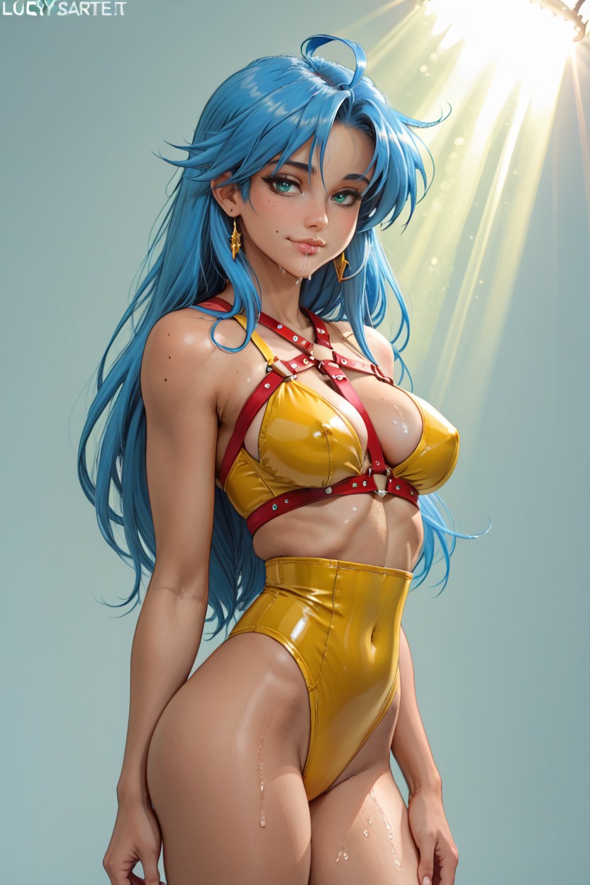 Looking At Viewer, Hdr, Lucky Star Artstyle AI Porn