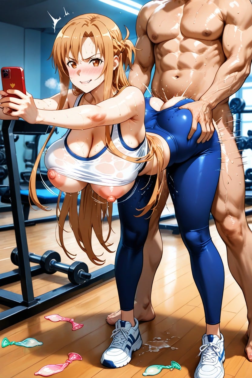 Erect Nipples, High Resolution, Used Condom Hentai AI Porn