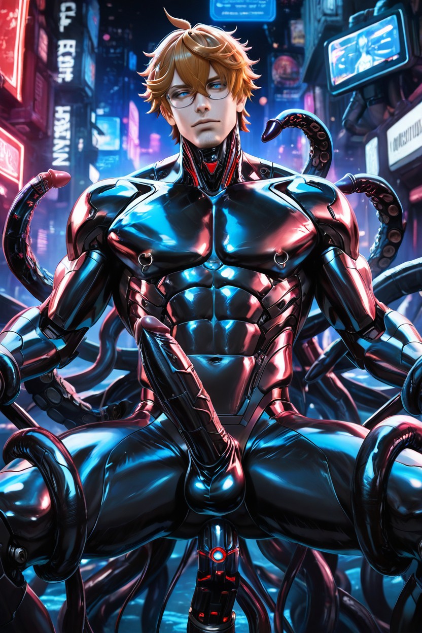 Ghost In The Shell, Human Penis, Airtight Anal Sex Porno IA Gay