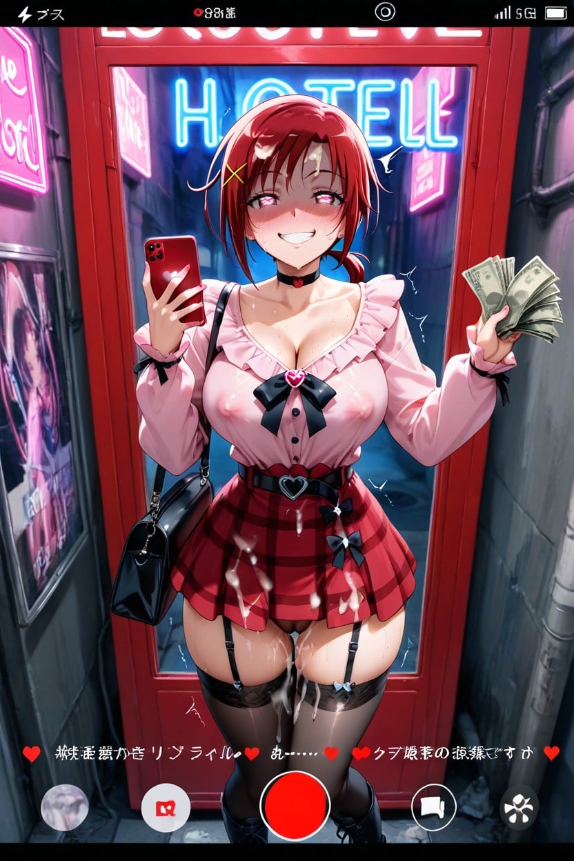 Happy, Japanese Sound Effects, Holding Many Money Hentai IA