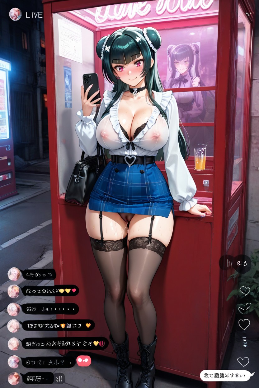 Uncensored, Head Thrown Back, Cute Hentai AI Porn