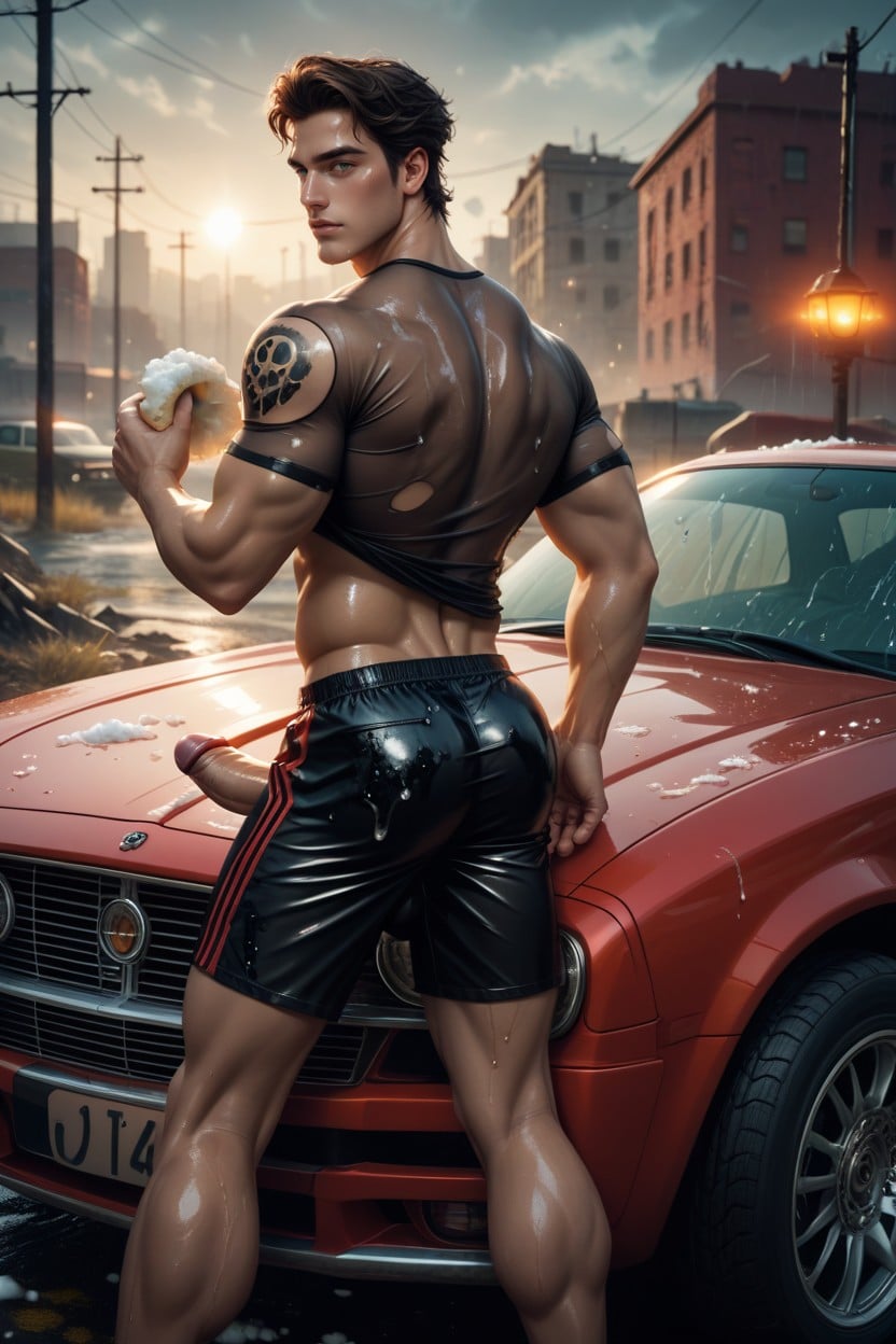 Wet Body, Steampunk Cyborg, Bubble Butt Porno IA Gay