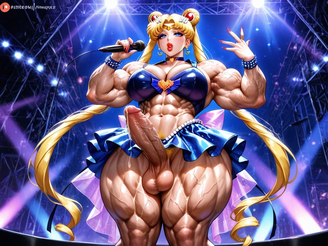 Hdr, Happy, Usagi Tsukino From Sailor Moon Hentai AI Porn