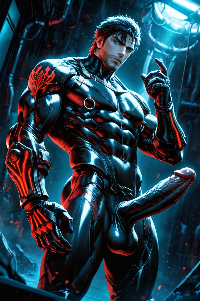 Beautiful Male Figure With A Muscular, Grand, Leaving The Buttocks Subtly Exposed In A Tasteful Porno IA Gay