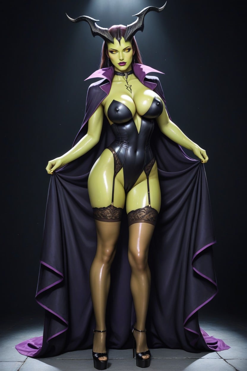Wasp Waist, Very Sexy Cosplay, Perky Breast AI Porn