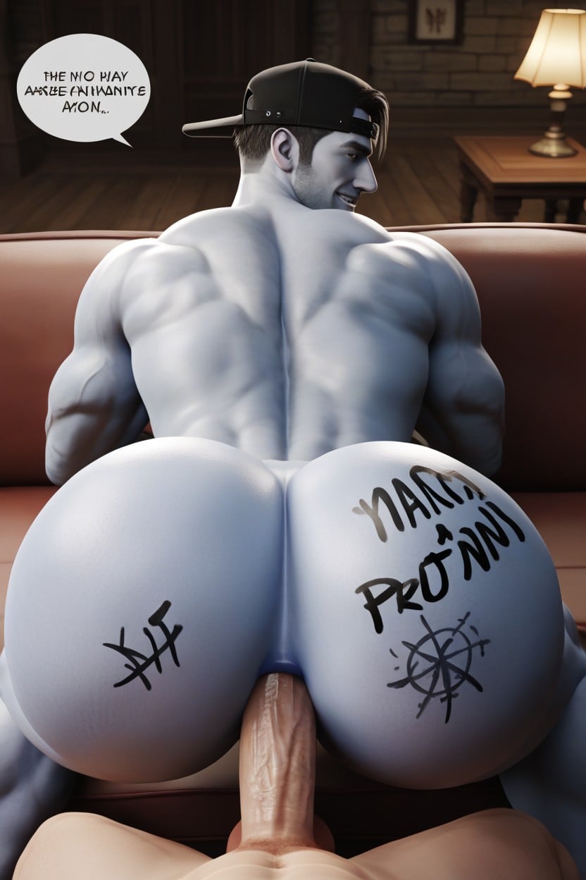 Manly, Bottom Is A Straight Man, Pledges That Can’t Resist Cumming Die Of A Fatal Orgasm And Their Souls Are Inside Bottom’s Anus ИИ гей порно