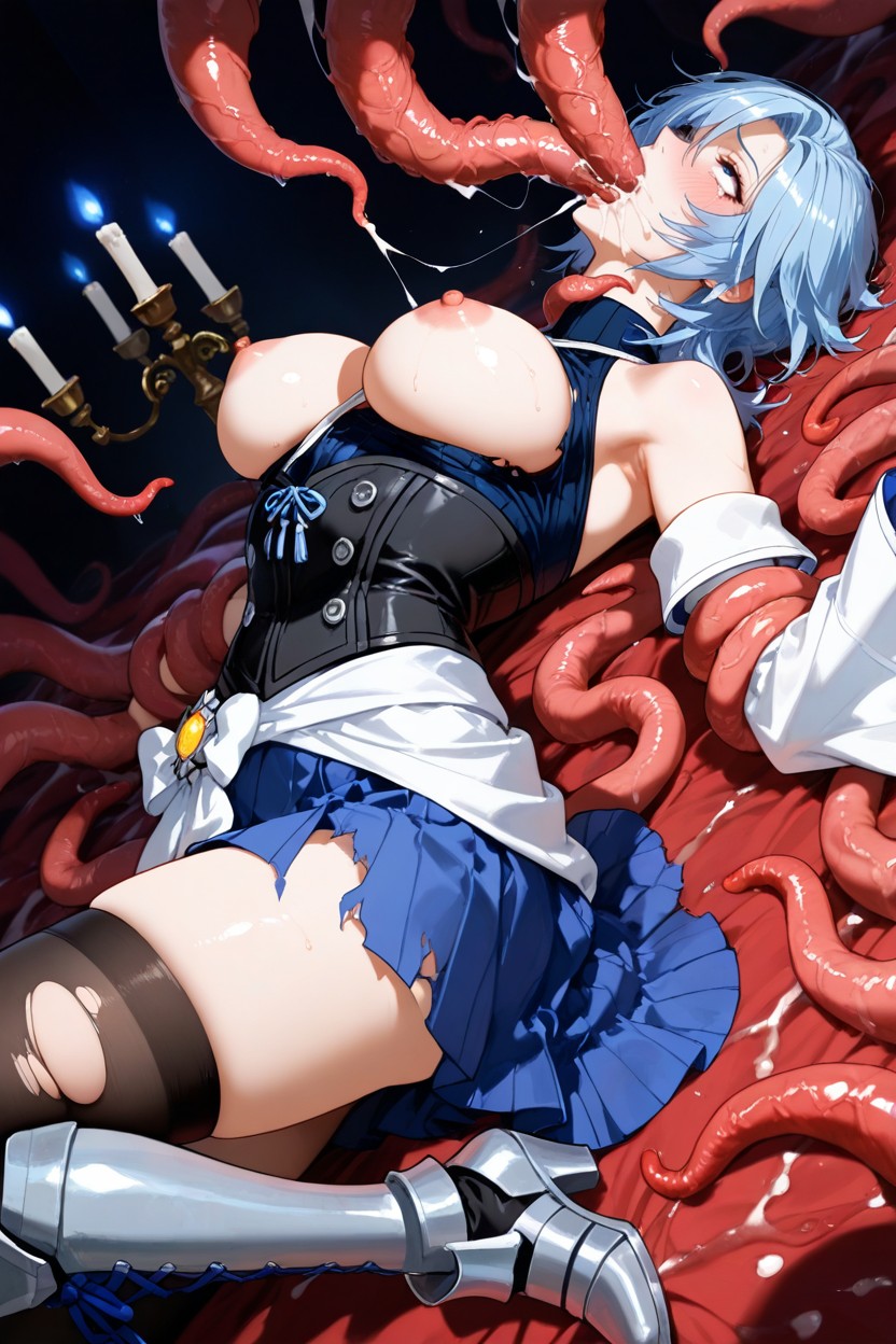 Cry, Tight Black, Side View Hentai AI Porn