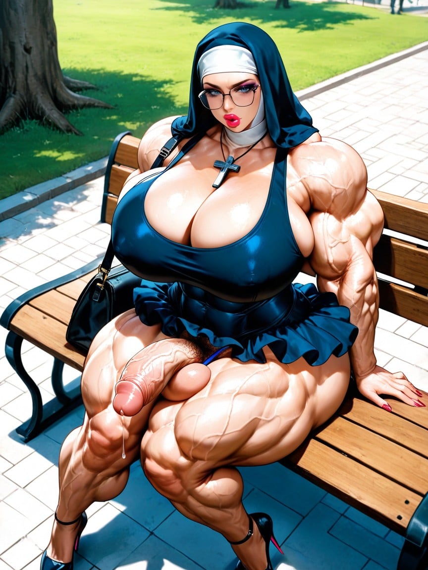 Bodybuilder, Ssbbw, Huge Biceps Hentai AI Porn