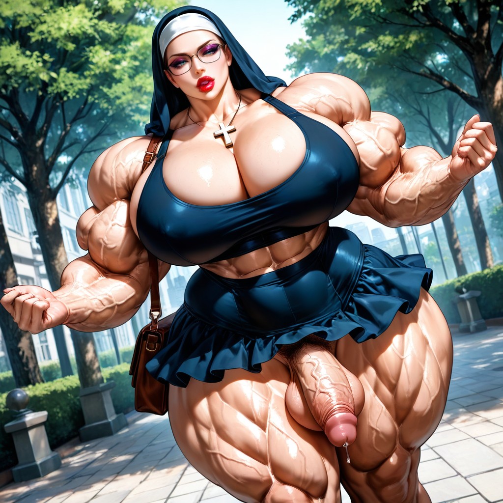 Erect Penis, Abs, Huge Biceps Hentai AI Porn