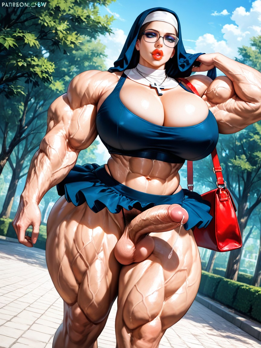 25+, Hyper Muscles, Tutu Hentai AI Porn