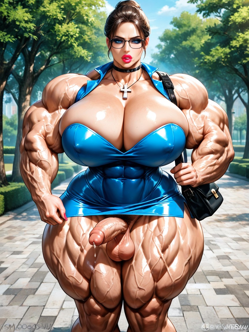Wide Hips, Small, Erect Penis Hentai AI Porn